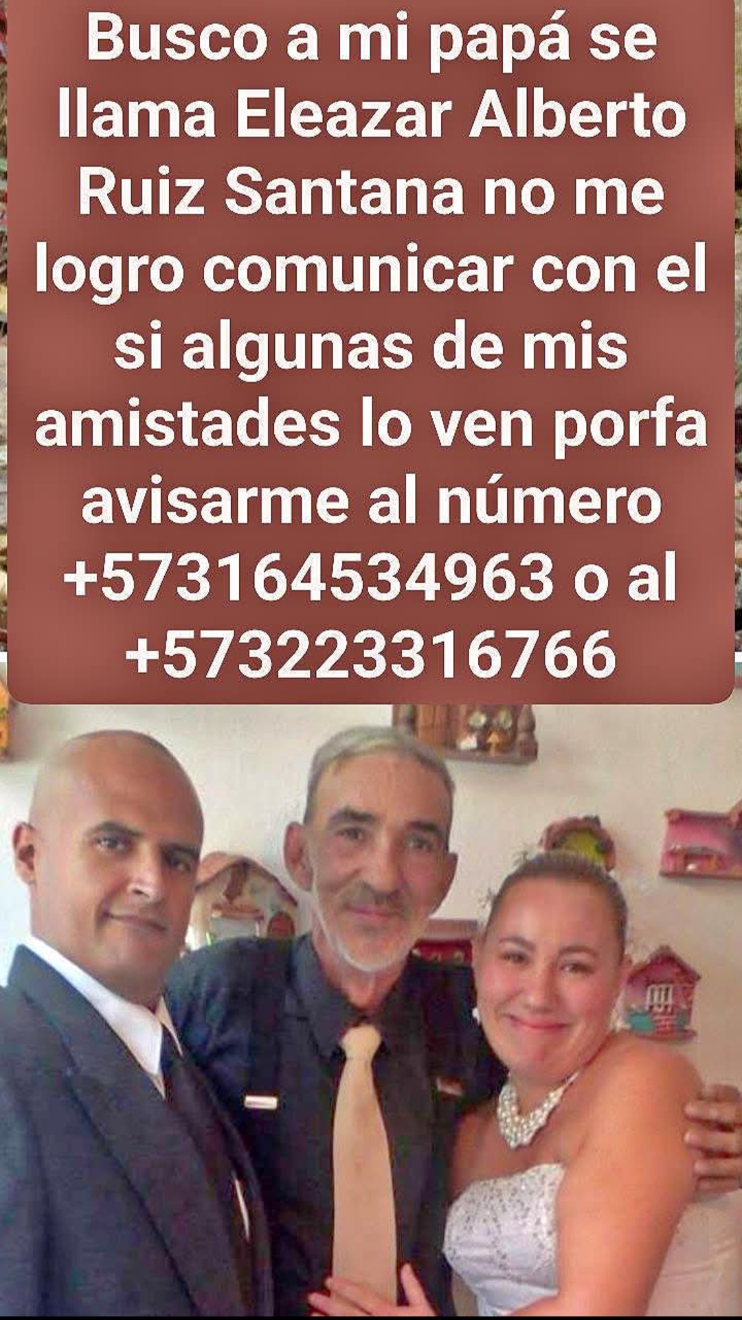 Foto del reporte