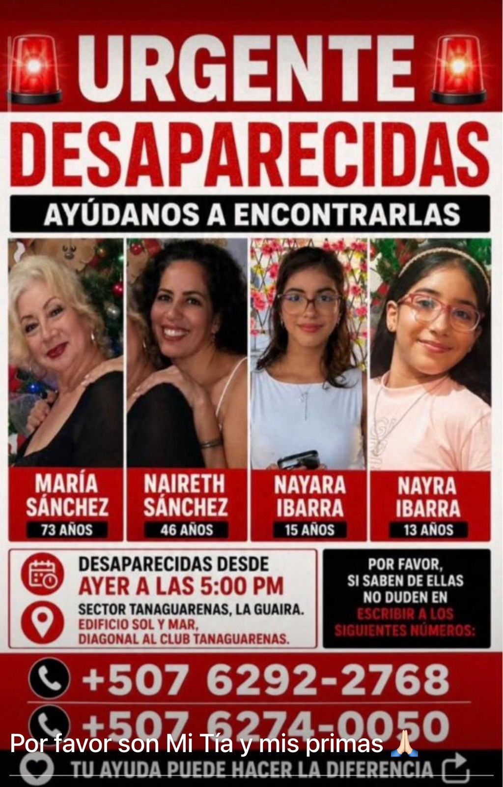 Foto del reporte